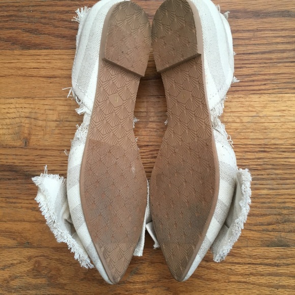 Seychelles LA Flats Striped with Bows Like New 6 - Picture 6 of 8